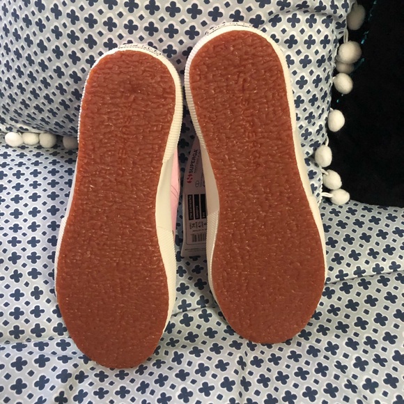 NWT Superga pink satin pineapple sneakers US sz 6 - Picture 5 of 7